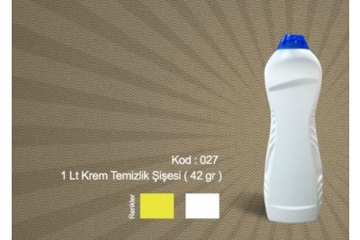 1 Lt Krem Temizlik Şişesi(42 gr)