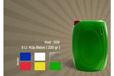 5 Lt Küp Bidon(220 gr)
